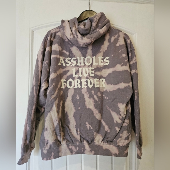 NWT Assholes Live Forever Hoodie Small - Picture 2 of 5